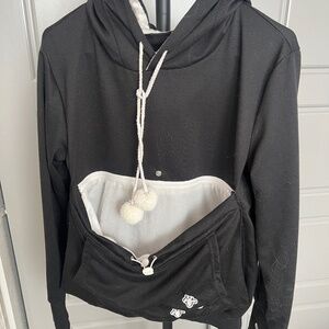 Cat Pocket Hoodie - Size Medium